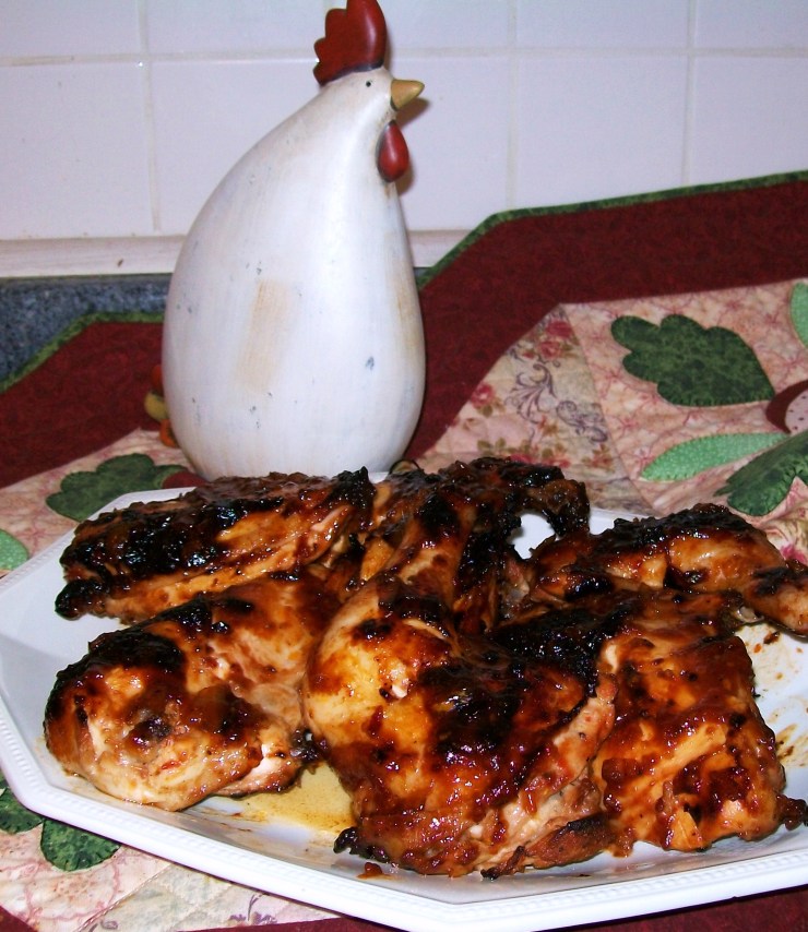 Oven 'Barbecued' Chicken - myyellowfarmhouse.com