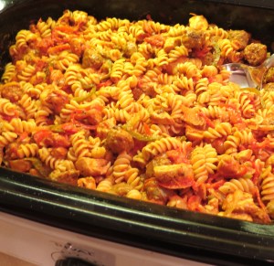  Rotini with Italian Sausage and Chicken - My Yellow Farmhouse.com