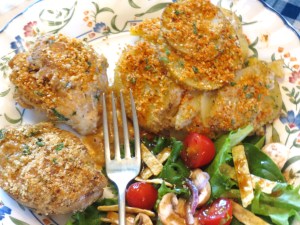 USE - skillet chicken dinner - plated 003