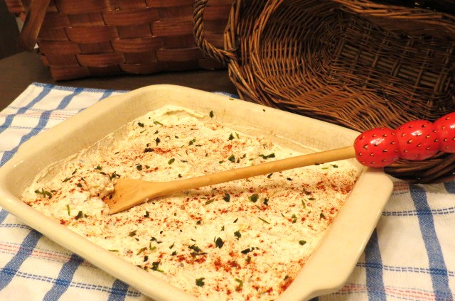 USE - uncooked - Warm Artichoke and Crab Dip and Xmas Angel