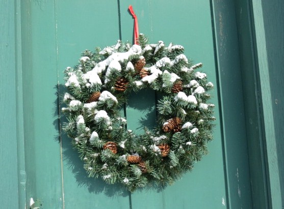 My Yellow Farmhouse - First Snow Storm of 2014