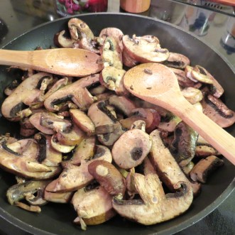 Baby Bella Mushrooms with Balsamic and Sage